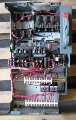 Allen bradley size 1 reversing fused mcc bucket ab mccb