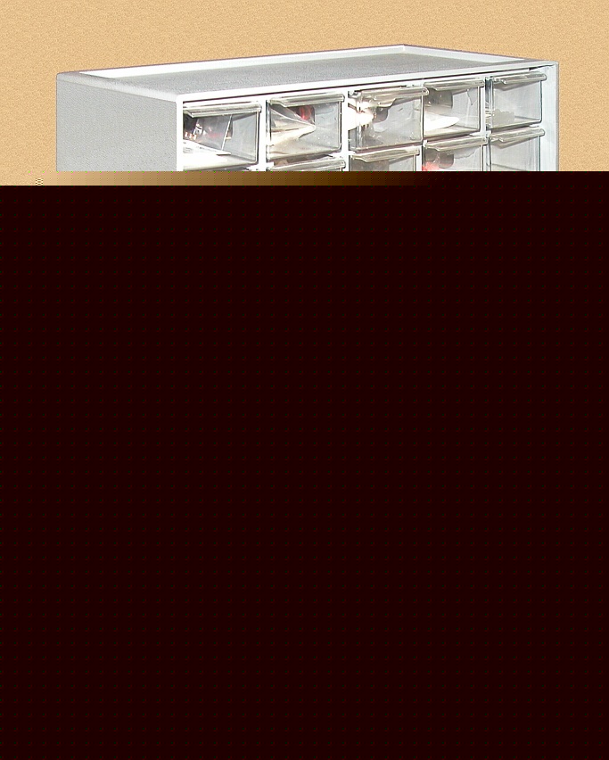 Assortment 55+ snap action switches with cabinet
