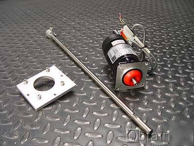 Bodine dc stepping motor & renco encoder stepper