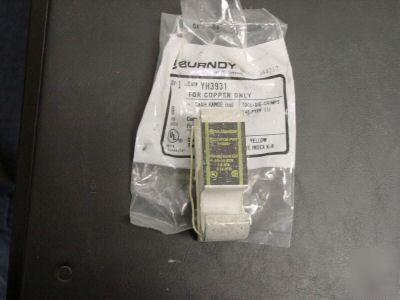 Burndy YH3931, compression htap wo/cover, connector
