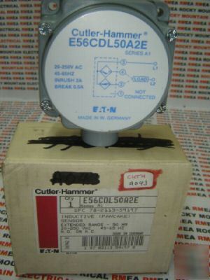 Cutler hammer proximity sensor E56CDL50A2E pancake 