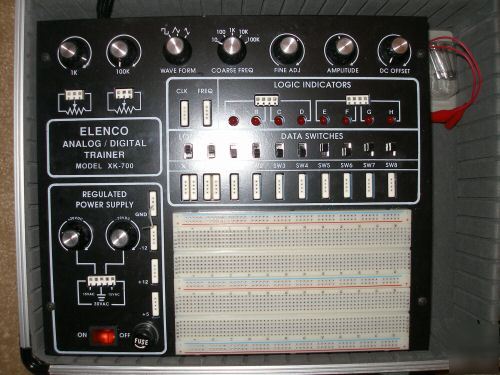 Elenco analog/digital trainer xk-700 mini lab circuits