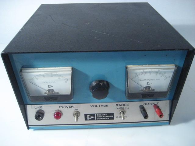 Gelman instrument voltmeter 38201