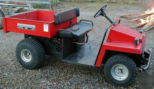 Haul master farm dump cart two wheel drive 158 hours