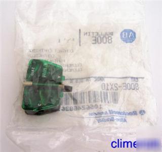 New allen bradley 800E2X10 contact cartridge no 120V - 