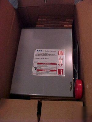 New cutler-hammer 30A 600V heavy duty safety switch 