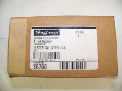 New hoffman electrical interlock switch a-EK460NDH