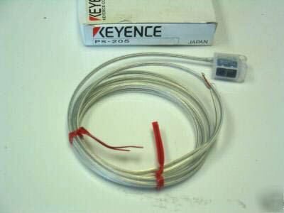 New keyence ps-205 photoelectric sensor head lot of 4