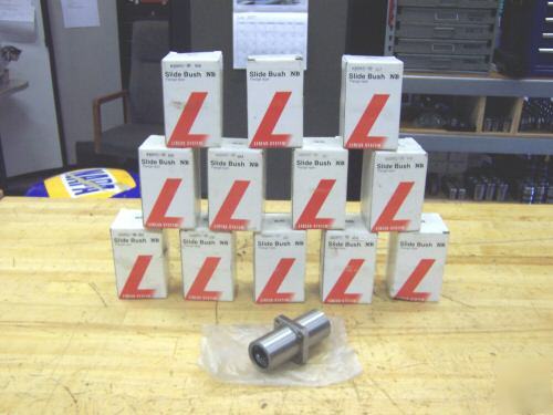 New nb, nippon bearing co. flange type slide bushing~ ~