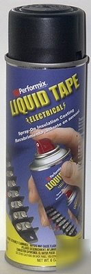 New sprayable liquid electrical tape - clear - 6 oz. - 