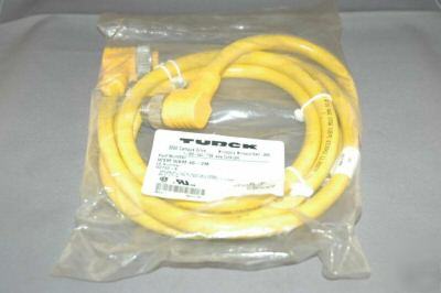 New - turck cable assembly WSMWKM46-2M surplus