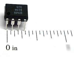 Optocoupler ~ MCT6 phototransistor (10)