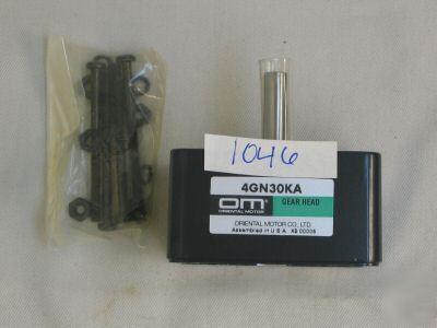 Oriental motor parallel shaft gearhead 30:1 4GN30KA