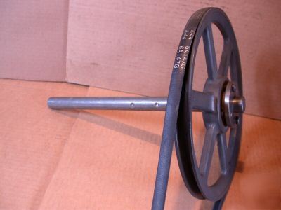 South bend lathe countershaft 'v' belt drive pulley