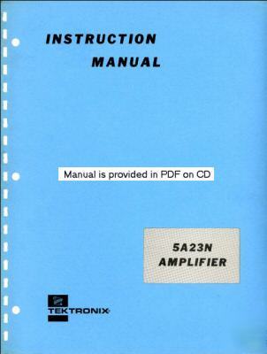 Tek 5A23N svc/ops manual in two resolutions & A3 + A4