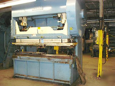 Warco 100T dcgf press, bed: 24â€ x 100