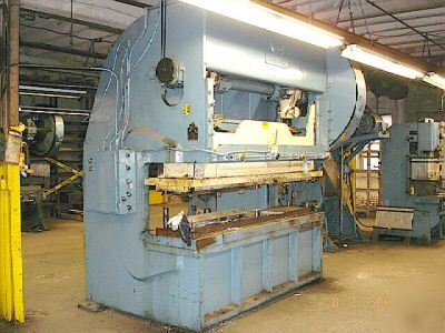 Warco 100T dcgf press, bed: 24â€ x 100