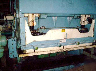 Warco 100T dcgf press, bed: 24â€ x 100