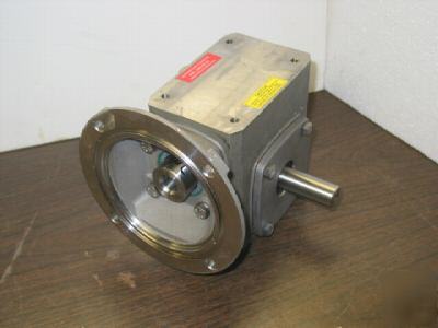 1.43 hp 175 rpm boston / baldor stainless gear reducer