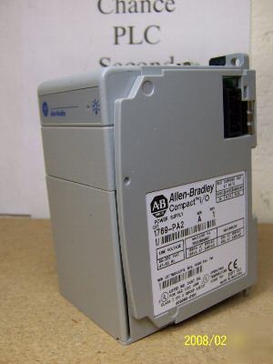 1769-PA2 allen bradley micrologix 1500 1769PA2 f-7