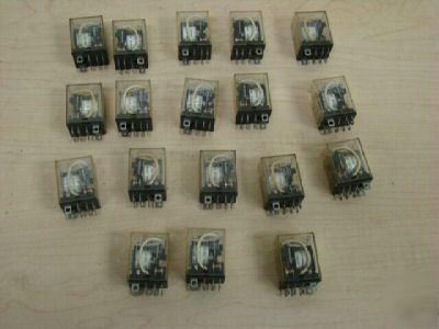 (18) omron LY2 24VDC relay =k