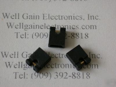 2 hole 2X5MM shorter /jumper connector pitch=2.5MM lot