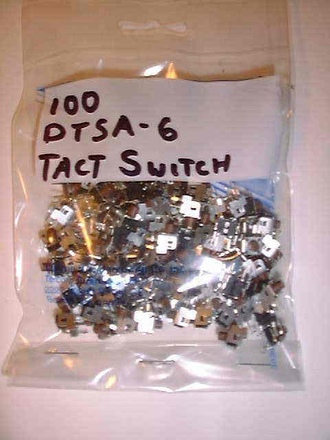 100 diptronics tact switches dtsa-63N