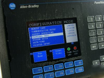 Allen bradley ab 2711-K6C8 /c panelview 600 color dh+