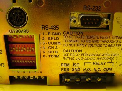 Allen-bradley dataliner control panel 2706-E23J16B1