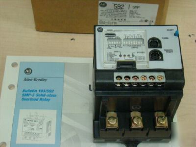 Allen bradley smp-3 solid state overload relay, =k