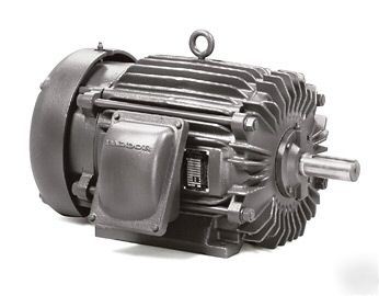 Baldor electric motor 7.5 hp 7 1/2 3480 rpm 215T tefc 