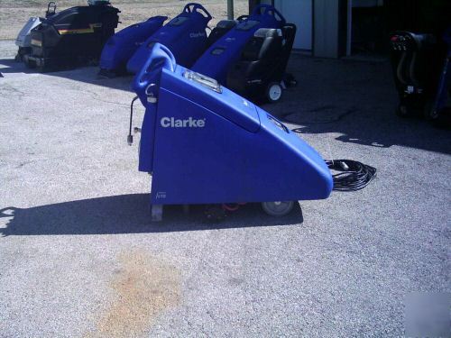 Clarke alto 26E carpet extractor vacuum floor scrubber