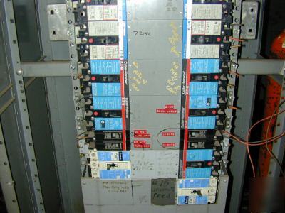 Cutler hammer eaton panels 34 breakers 20-250 amp 600V