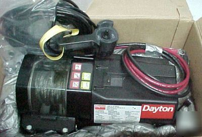 Dayton winch 3VJ66 1000LB winch automotive vehicle pull