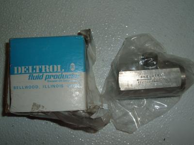 Deltrol stainless steel check valve C30SS 