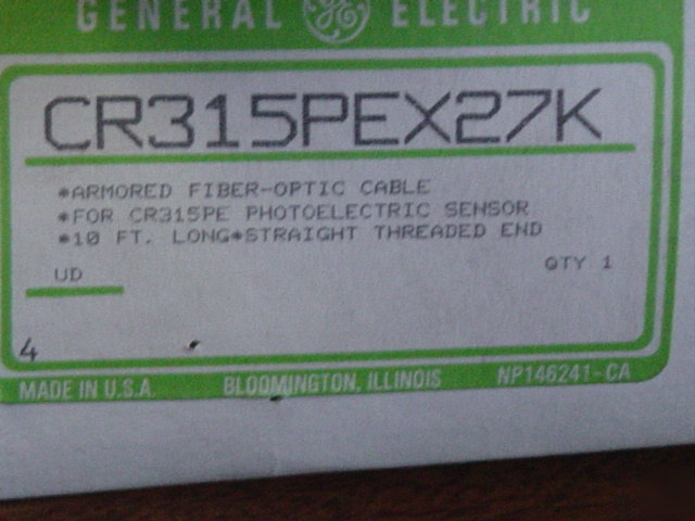 Ge CR315PEX27K armored fiber optic cable for CR315PE