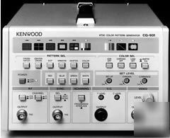 Kenwood cg-932 color pattern generator