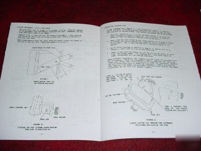 Kwik-way fw/vw & fw-1500 boring bar manuals