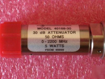 Narda attenuator 30DB rf ham n-type (male to female)