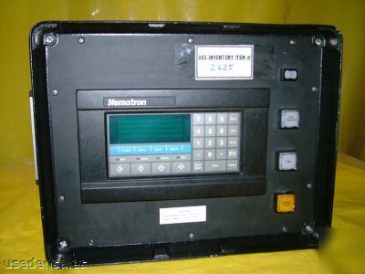 Nematron iws-123-V4 operator interface panel