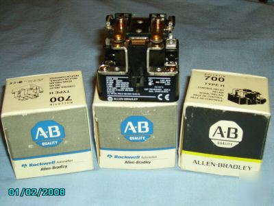 New * * ab allen bradley 24VAC coil 30 amp 700-HG47A24