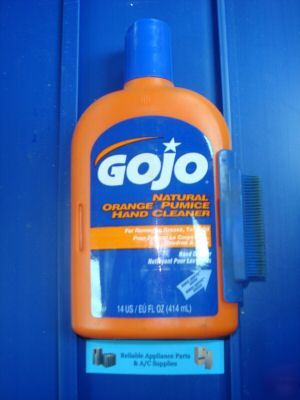 New gojo natural orange prumice hand cleaner 14OZ