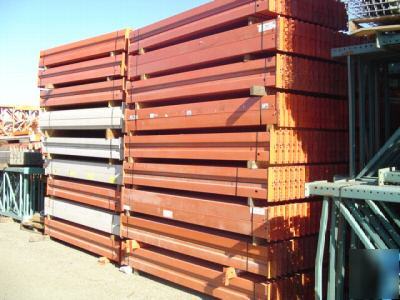 Pallet rack load beams interlake and sammons brands