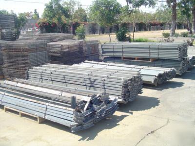 Pallet rack load beams interlake and sammons brands