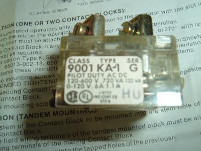 Square d light module, thermal contact block