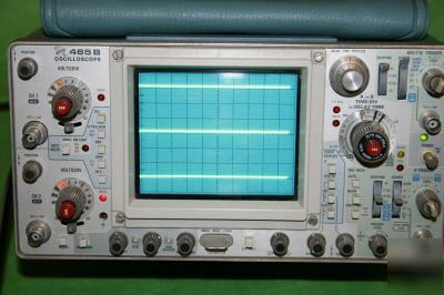 Tektronix 465B dualtrace oscilloscope opt 05