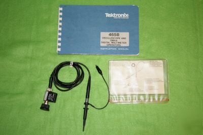 Tektronix 465B dualtrace oscilloscope opt 05
