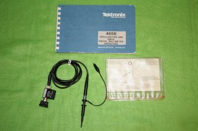 Tektronix 465B dualtrace oscilloscope opt 05
