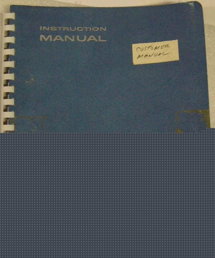 Tektronix 526 vectorscope manual