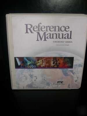 Ttc reference manual fireberd 6000 comm analyzer